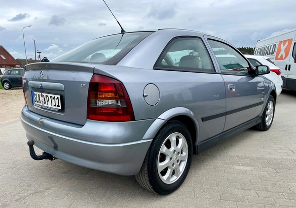 Opel Astra cena 7900 przebieg: 154473, rok produkcji 2003 z Lębork małe 92